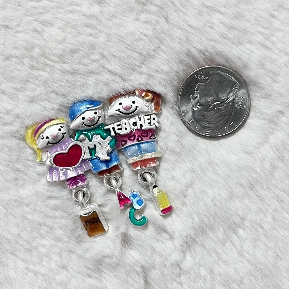 🔮 5/$25 Vintage AJMC Love‎ My Teacher Pin